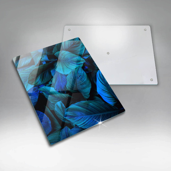 Proteção para placa de indução Folhas de vegetação da selva