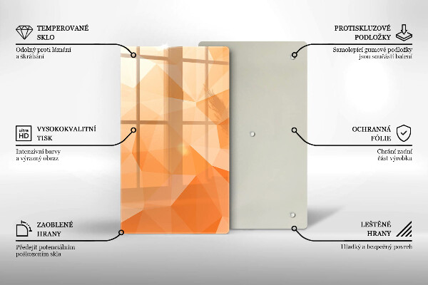 Protetor de placa de indução Fundo geométrico