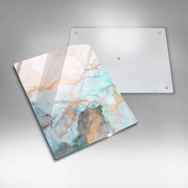 Proteção para placa de indução Mármore abstrato