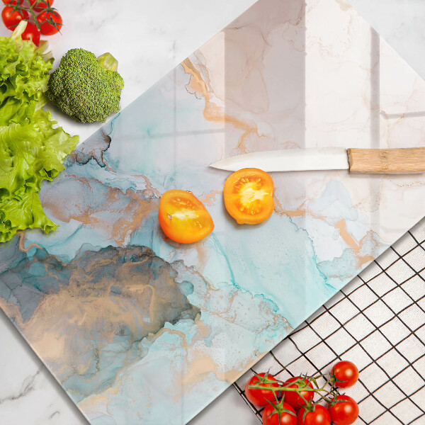 Proteção para placa de indução Mármore abstrato