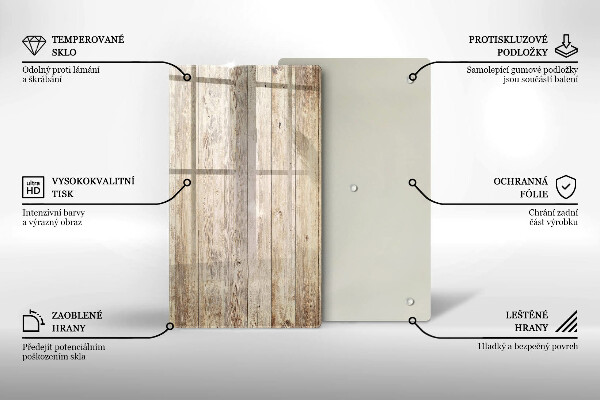 Protetor de placa de indução Tábuas de madeira