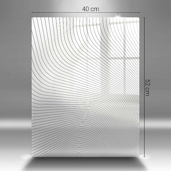 Proteção para placa de indução Padrão de linha moderno