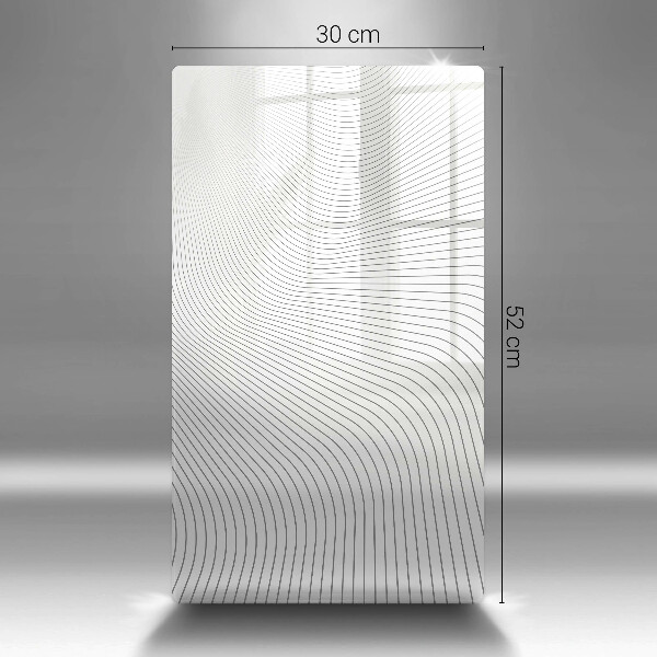 Proteção para placa de indução Padrão de linha moderno