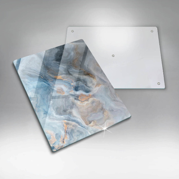 Protetor de bancada Textura de mármore