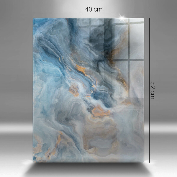 Protetor de bancada Textura de mármore