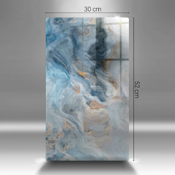 Protetor de bancada Textura de mármore