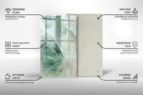 Protetor de bancada Estrutura de pedra