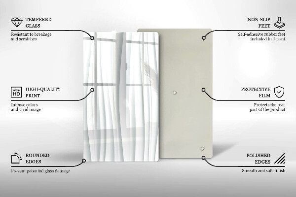 Protetor de bancada Estrutura moderna
