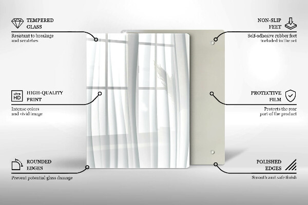 Protetor de bancada Estrutura moderna