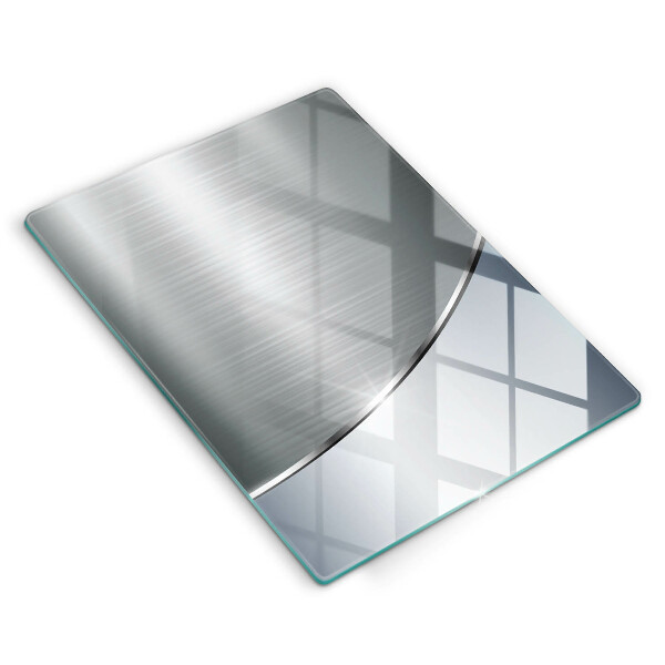 Proteção para placa de indução Padrão de abstração de metal