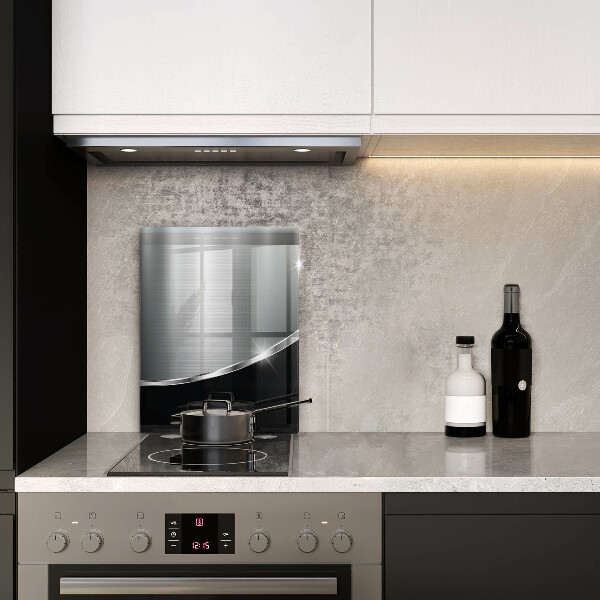 Protetor de placa de indução Abstração com metal