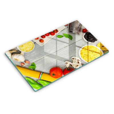 Tampa de parede para fogão a gás Comida de cozinha