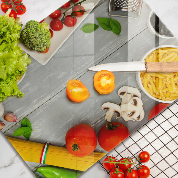 Tampa de parede para fogão a gás Comida de cozinha