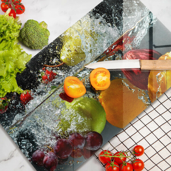 Exaustor a gás Fruta suculenta na água