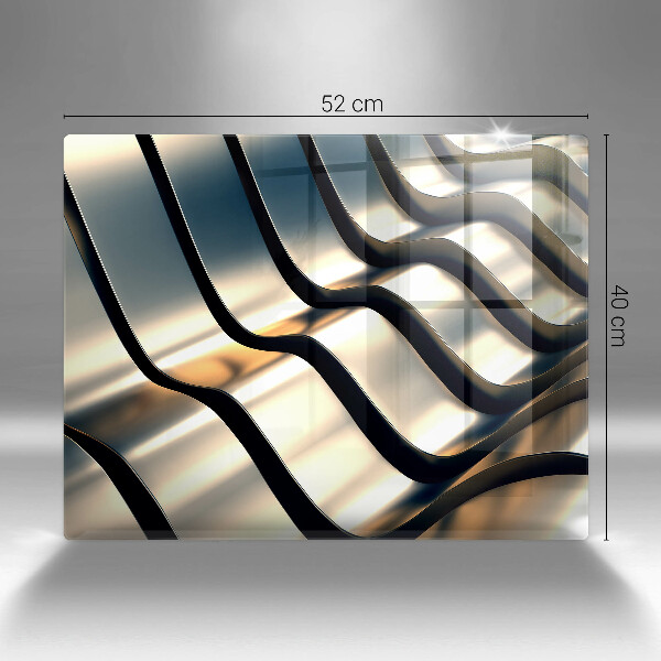 Exaustor a gás Formas metálicas 3D