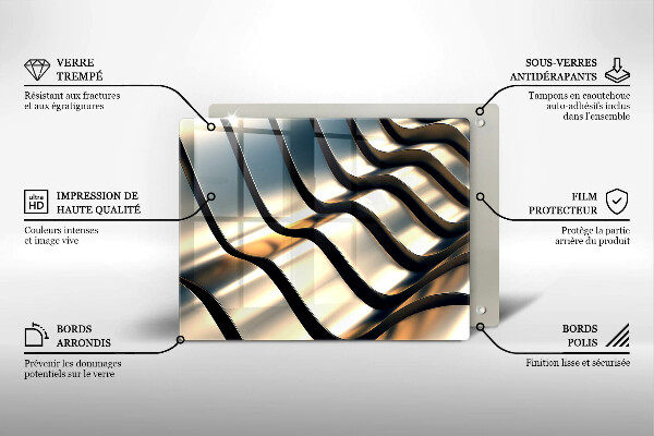 Exaustor a gás Formas metálicas 3D