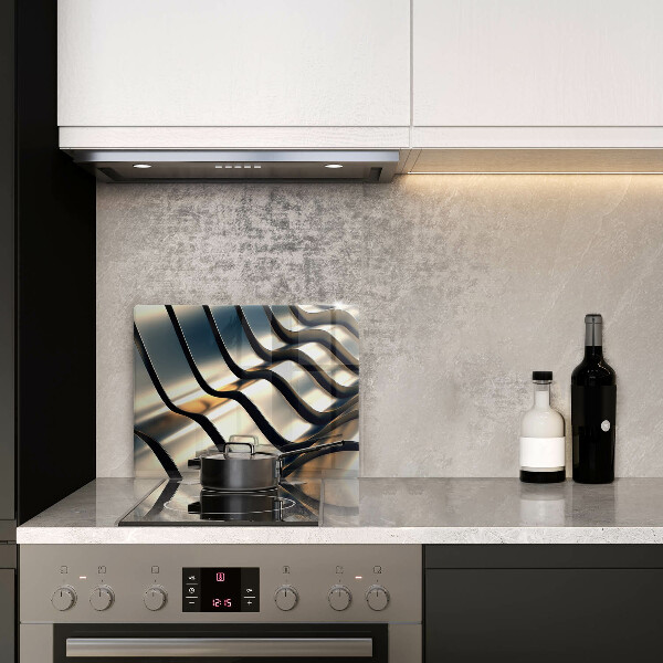 Exaustor a gás Formas metálicas 3D