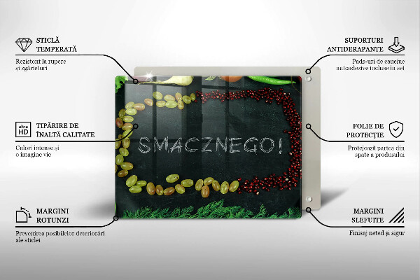 Tampa de parede do fogão a gás A inscrição Bom apetite!
