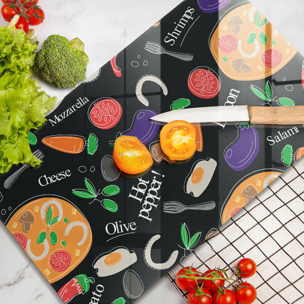 Tampa de parede do fogão a gás Ilustração de alimentos