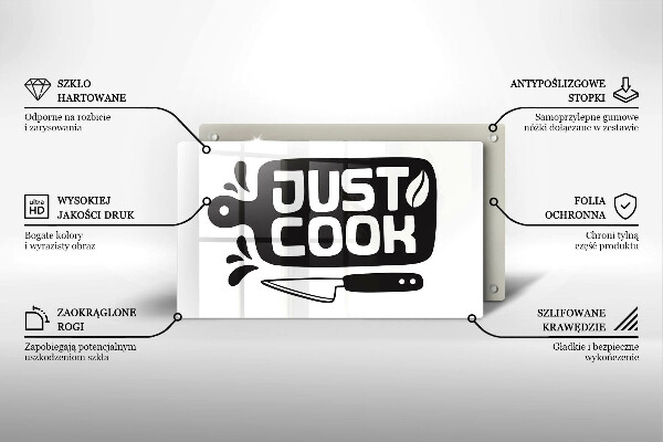 Exaustor a gás Placa de cozinha "Just Cook"