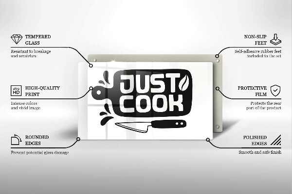 Exaustor a gás Placa de cozinha "Just Cook"