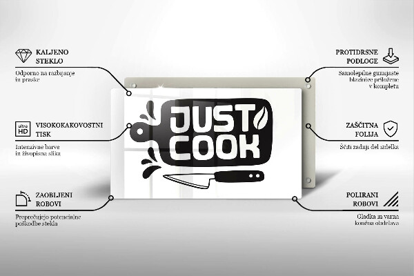 Exaustor a gás Placa de cozinha "Just Cook"