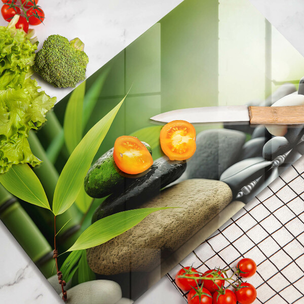 Cobertura de indução Pedras de bambu zen