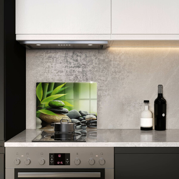 Cobertura de indução Pedras de bambu zen