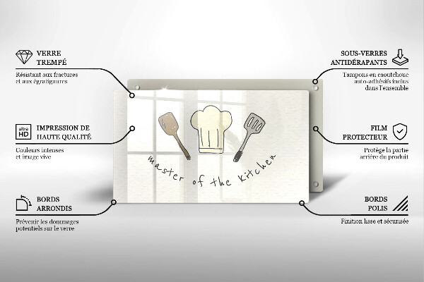 Cobertura de indução Mestre da Cozinha