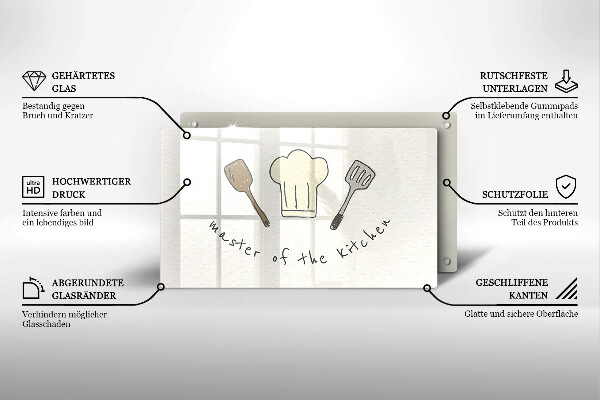 Cobertura de indução Mestre da Cozinha