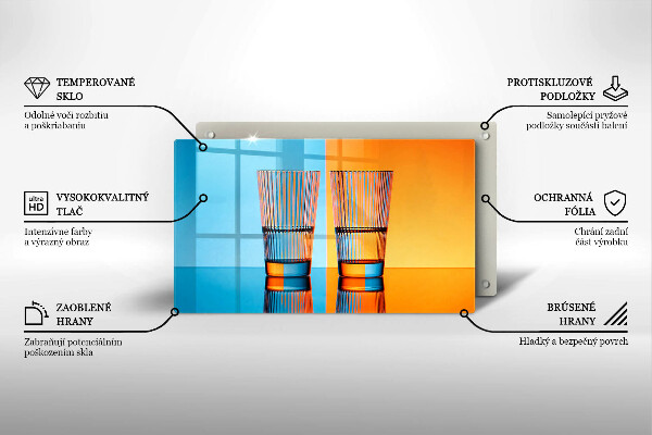 Cobertura de indução Dois copos de água