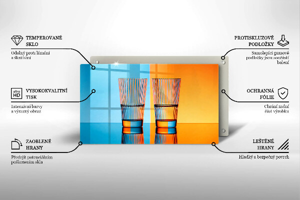 Cobertura de indução Dois copos de água