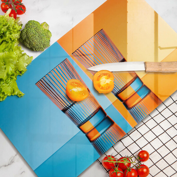 Cobertura de indução Dois copos de água