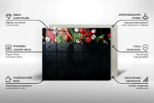 Cobertura de indução Vegetais coloridos