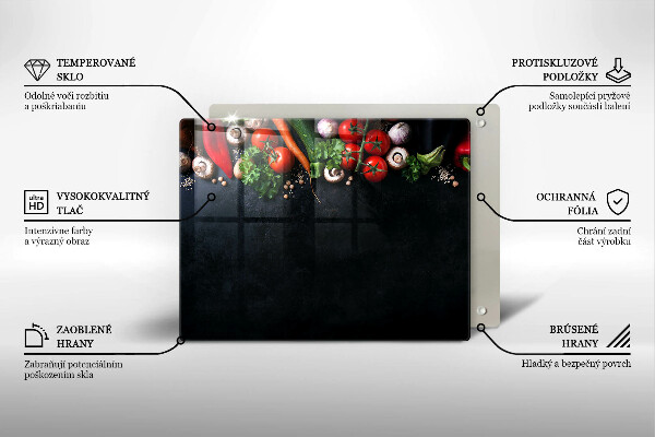 Cobertura de indução Vegetais coloridos