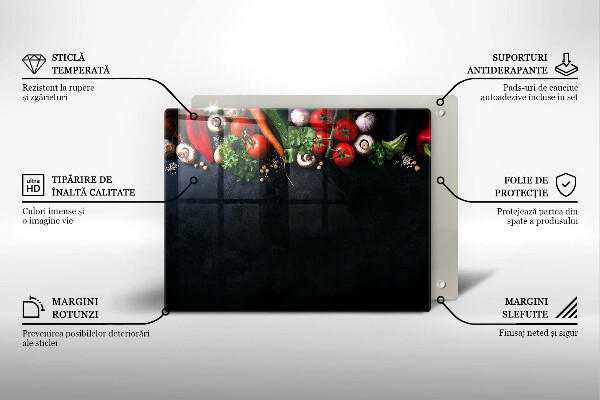 Cobertura de indução Vegetais coloridos