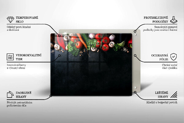 Cobertura de indução Vegetais coloridos