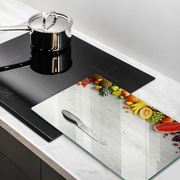 Cobertura de indução Frutas em tábuas