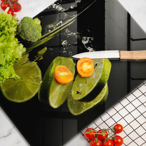 Cobertura de indução Limões na água