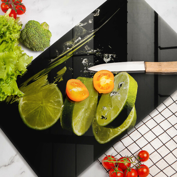 Cobertura de indução Limões na água