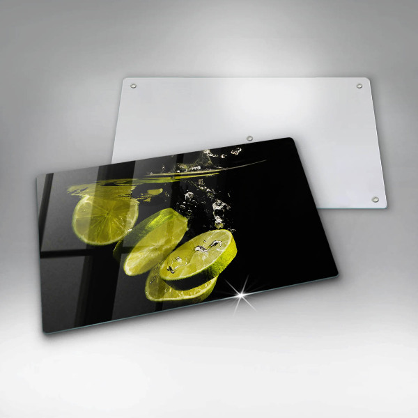 Cobertura de indução Limões na água