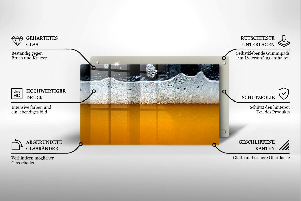 Cobertura de indução Beber espuma de cerveja