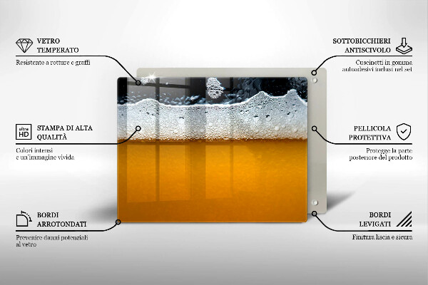 Cobertura de indução Beber espuma de cerveja