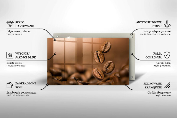 Cobertura de indução Grãos de café