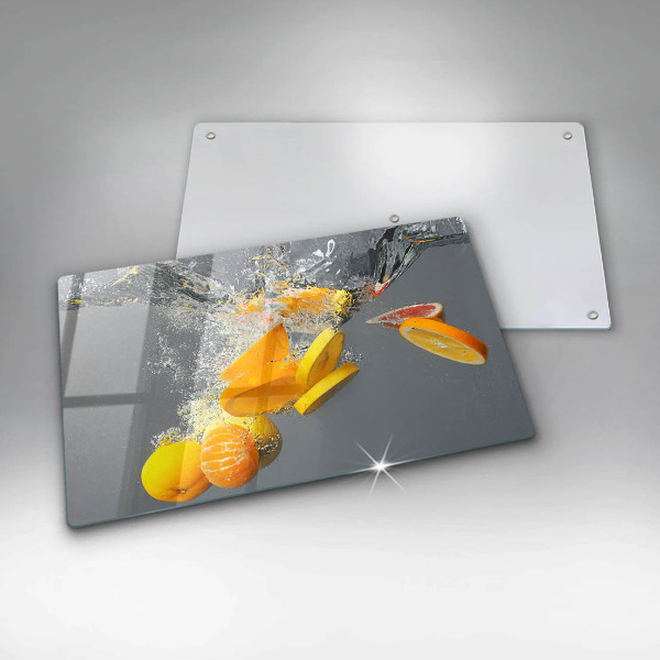 Cobertura de indução Limões em água