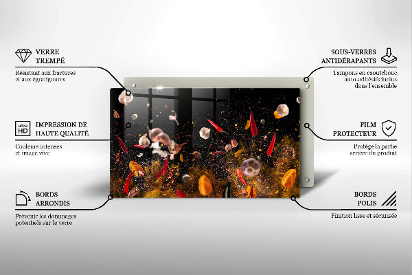 Cobertura de indução Especiarias picantes