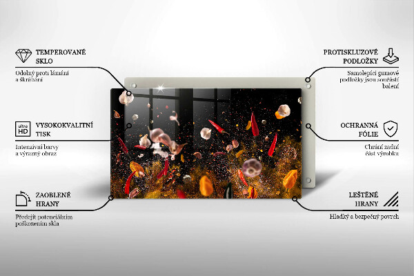 Cobertura de indução Especiarias picantes
