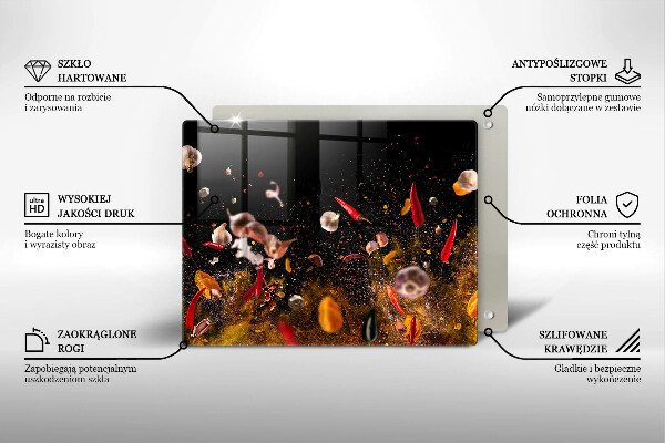 Cobertura de indução Especiarias picantes