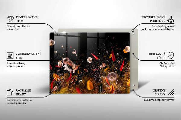 Cobertura de indução Especiarias picantes