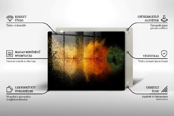 Cobertura de indução Especiarias coloridas